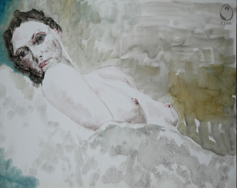 oil on canvas - olio su tela di Piro